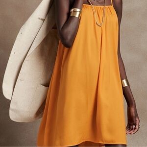Banana republic Orange yellow Dress
